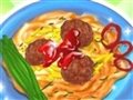 deliziosi spaghetti e polpette per cena II