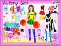 Victory girl Dressup