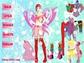 Butterfly girl Dressup